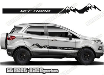 Ford EcoSport 061 - off road racing stripes
