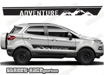 Ford EcoSport 062 - mountain adventure racing stripes