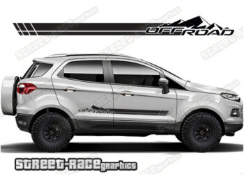 Ford EcoSport 064 - off road racing stripes