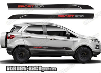 Ford EcoSport 067 - off road 4x4 decals