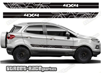 Ford EcoSport 068 - 4x4 racing stripes
