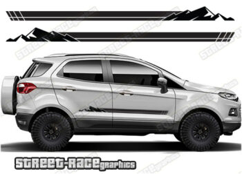 Ford EcoSport 069 - 4x4 racing stripes