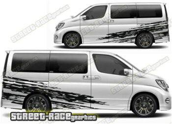 Nissan Elgrand large graphics 013 - Shredded