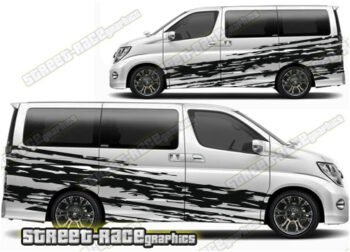 Nissan Elgrand large graphics 014 - Shredded