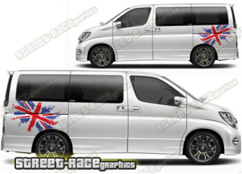 Nissan Elgrand large graphics 021 - UNION JACK