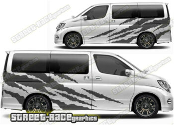 Nissan Elgrand large graphics 022 - Shredded