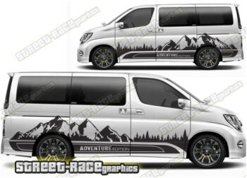 Nissan Elgrand large graphics 040 - Mountain adventure