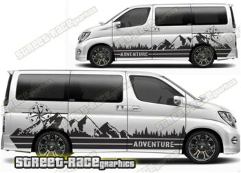 Nissan Elgrand large graphics 041 - Mountain adventure