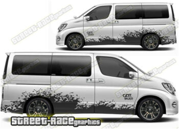 Nissan Elgrand large graphics 043 - Got mud