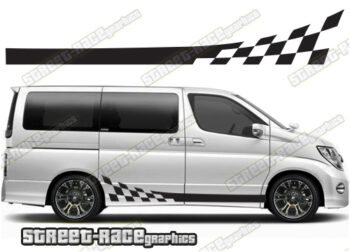 Nissan Elgrand racing stripes 006