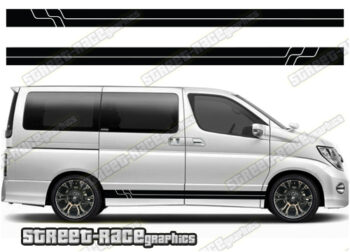Nissan Elgrand racing stripes 020