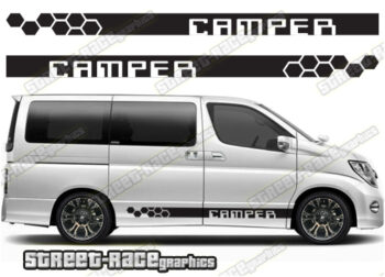 Nissan Elgrand racing stripes 027 - Camper