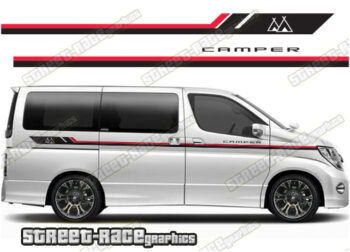 Nissan Elgrand racing stripes 030