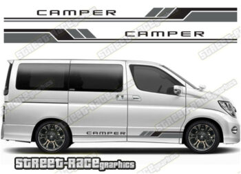 Nissan Elgrand racing stripes 031 -Camper