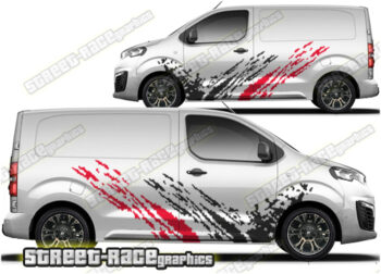 Toyota ProAce graphics 003 - Mud splatter
