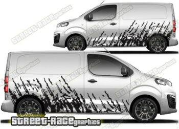 Toyota ProAce graphics 025 - mud splatter