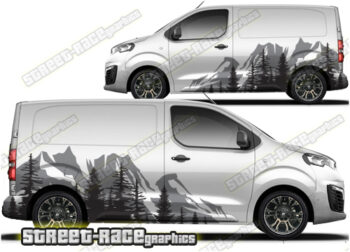 Peugeot Expert graphics 035 - Mountain landscape