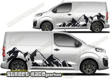 Toyota ProAce graphics 037 - Mountains