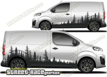 Toyota ProAce graphics 038 - Forest landscape