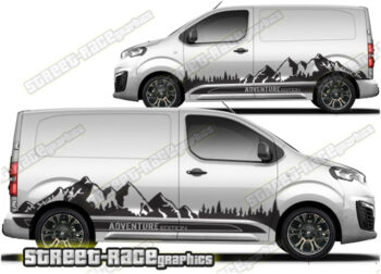Toyota ProAce graphics 040 - Mountain adventure