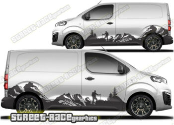Peugeot Expert graphics 043 - Mountain adventure