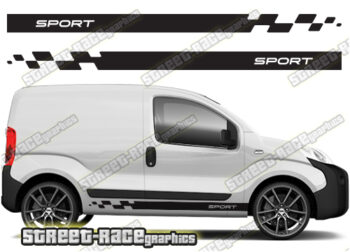 Citroen Nemo racing stripes 001