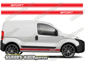 Citroen Nemo racing stripes 005