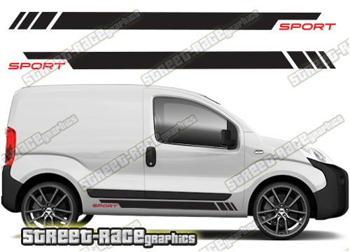 Citroen Nemo racing stripes 013