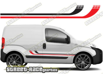 Fiat Fiorino racing stripes 030