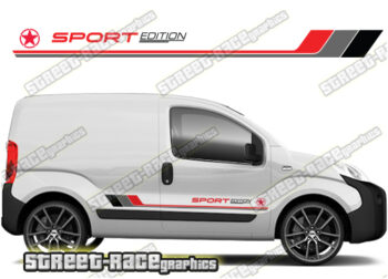 Peugeot Bipper racing stripes 035