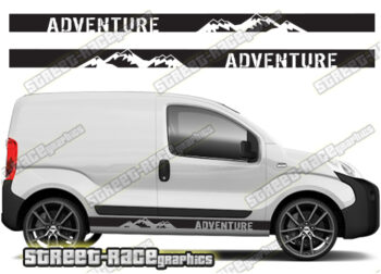 Fiat Fiorino stickers 048 - Mountain Adventure