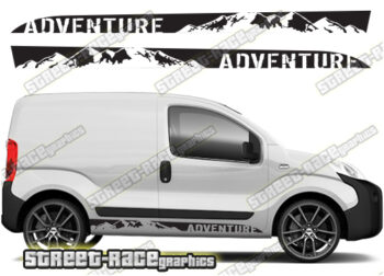 Peugeot Bipper stickers 051 - Mountain Adventure