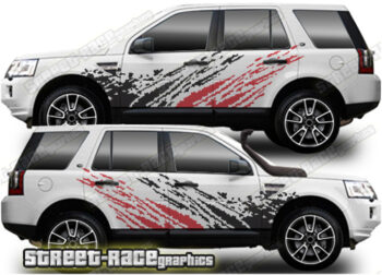 Land Rover Freelander 001 - mud splatter graphics