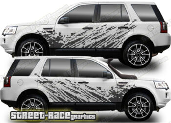Land Rover Freelander 002 - mud splatter graphics