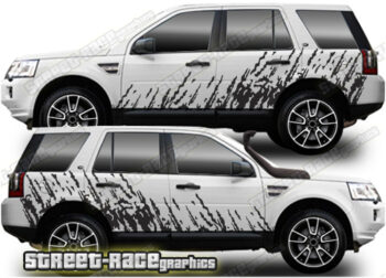 Land Rover Freelander 003 - mud splatter graphics