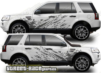 Land Rover Freelander 004 - mud splatter graphics
