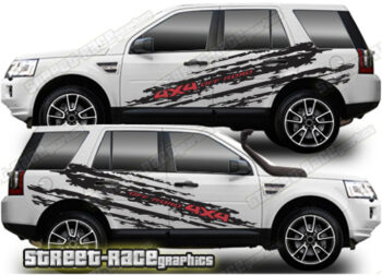 Land Rover Freelander 007 - ripped graphics