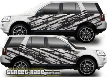 Land Rover Freelander 008 - ripped graphics