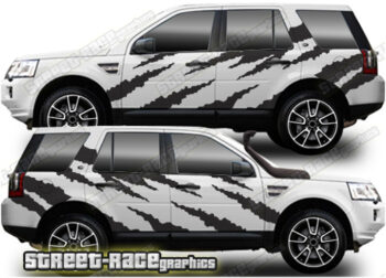 Land Rover Freelander 014 - Safari ripped graphics