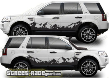 Land Rover Freelander 019 - Mountain graphics