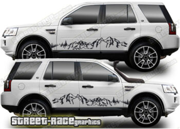 Land Rover Freelander 020 - Mountain graphics