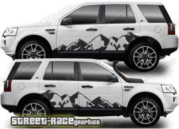 Land Rover Freelander 022 - Mountain graphics