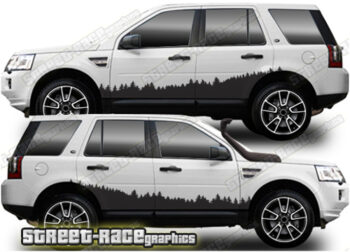 Land Rover Freelander 023 - Forest overland graphics