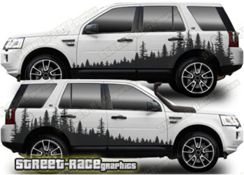 Land Rover Freelander 024 - Forest overland graphics