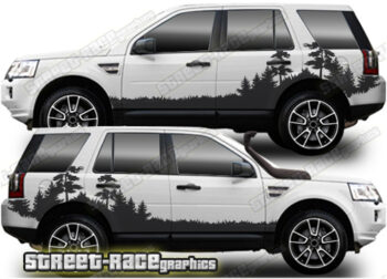 Land Rover Freelander 025 - Forest overland graphics