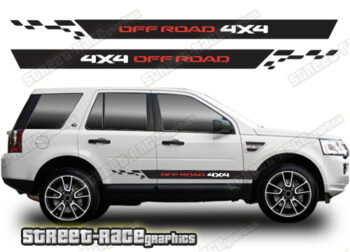 Land Rover Freelander 050 - 4X4 off road racing stripes
