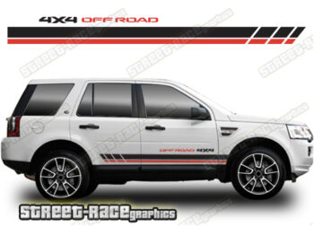 Land Rover Freelander 053 - racing stripes