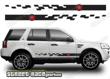 Land Rover Freelander 055 - racing stripes