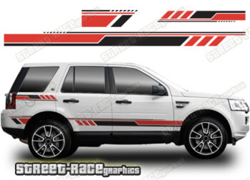 Land Rover Freelander 056 - racing stripes