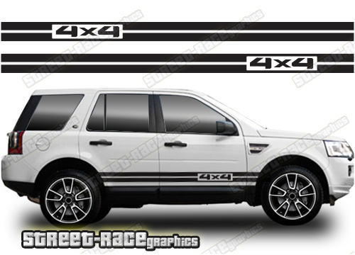 Land Rover Freelander 059 - 4x4 racing stripes